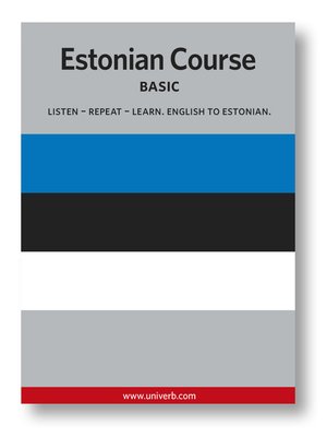 cover image of Estonian Course